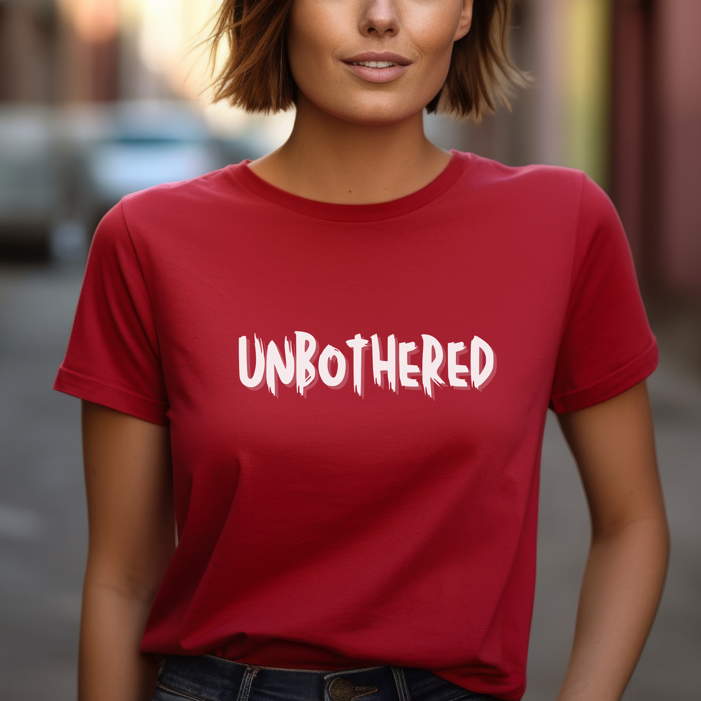 Unbothered Graphic T-Shirt | Minimalist Statement Tee