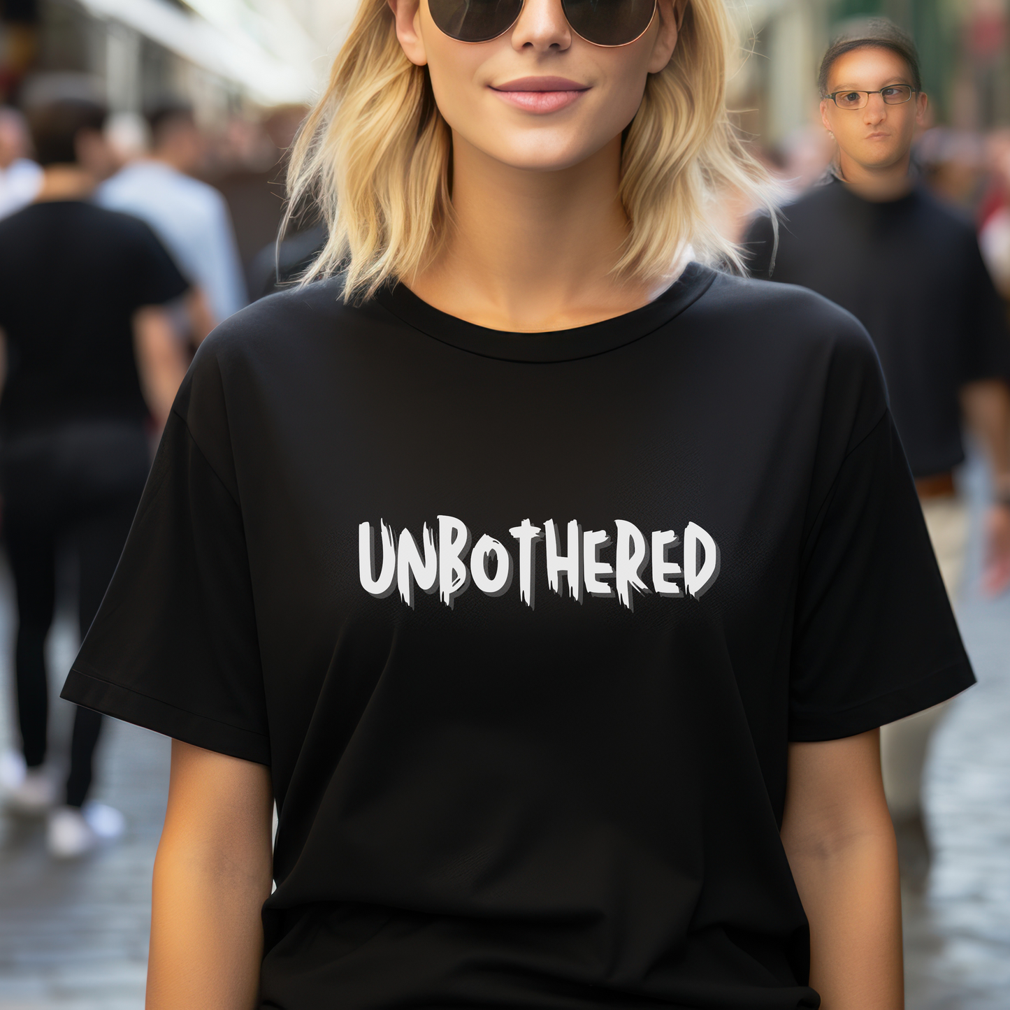 Unbothered Graphic T-Shirt | Minimalist Statement Tee