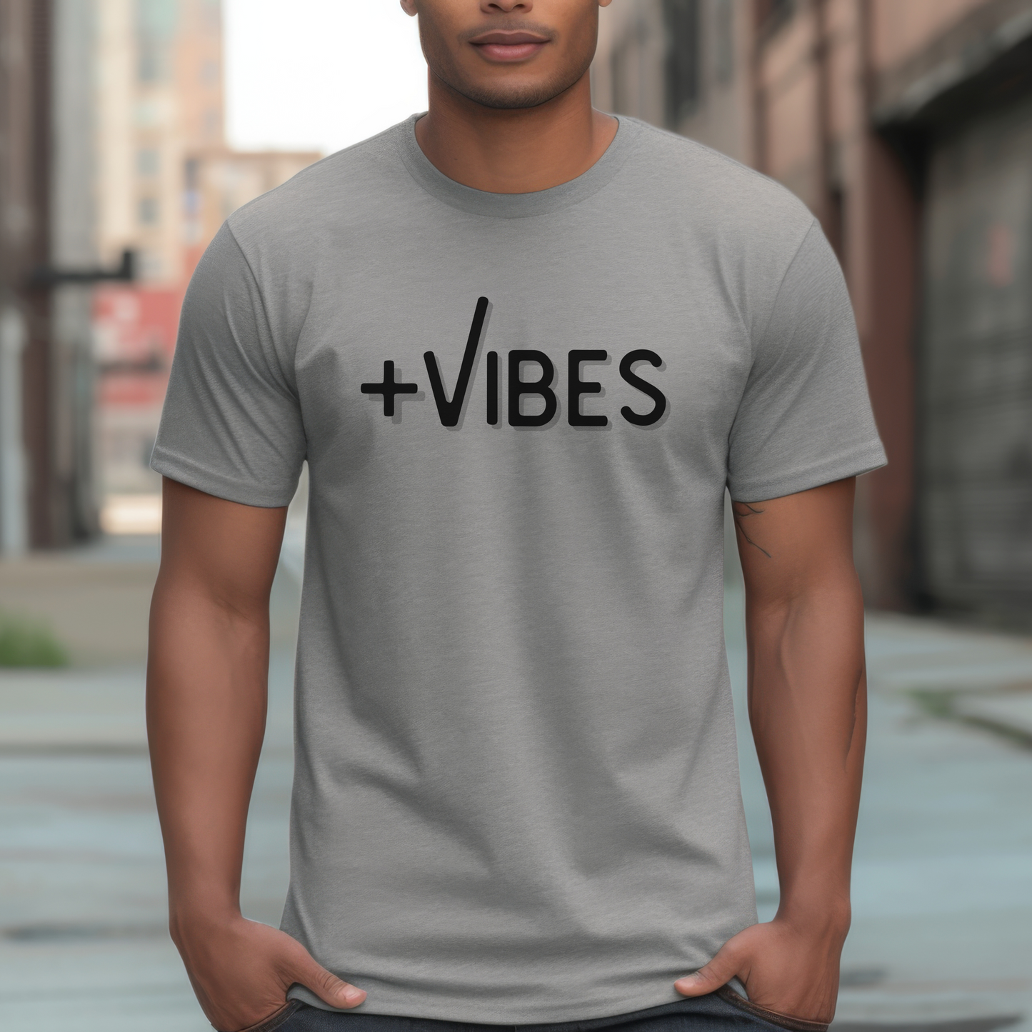 Positive +Vibes Graphic T-Shirt | Positive Energy Tee