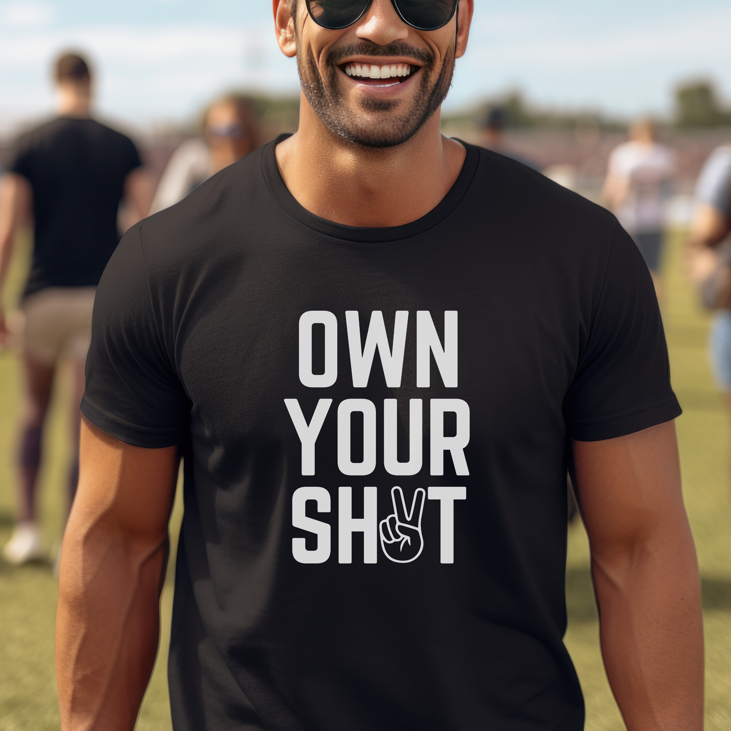 Motivational T-Shirt | Own Your Sh*t Graphic Tee | Self-awareness Shirt