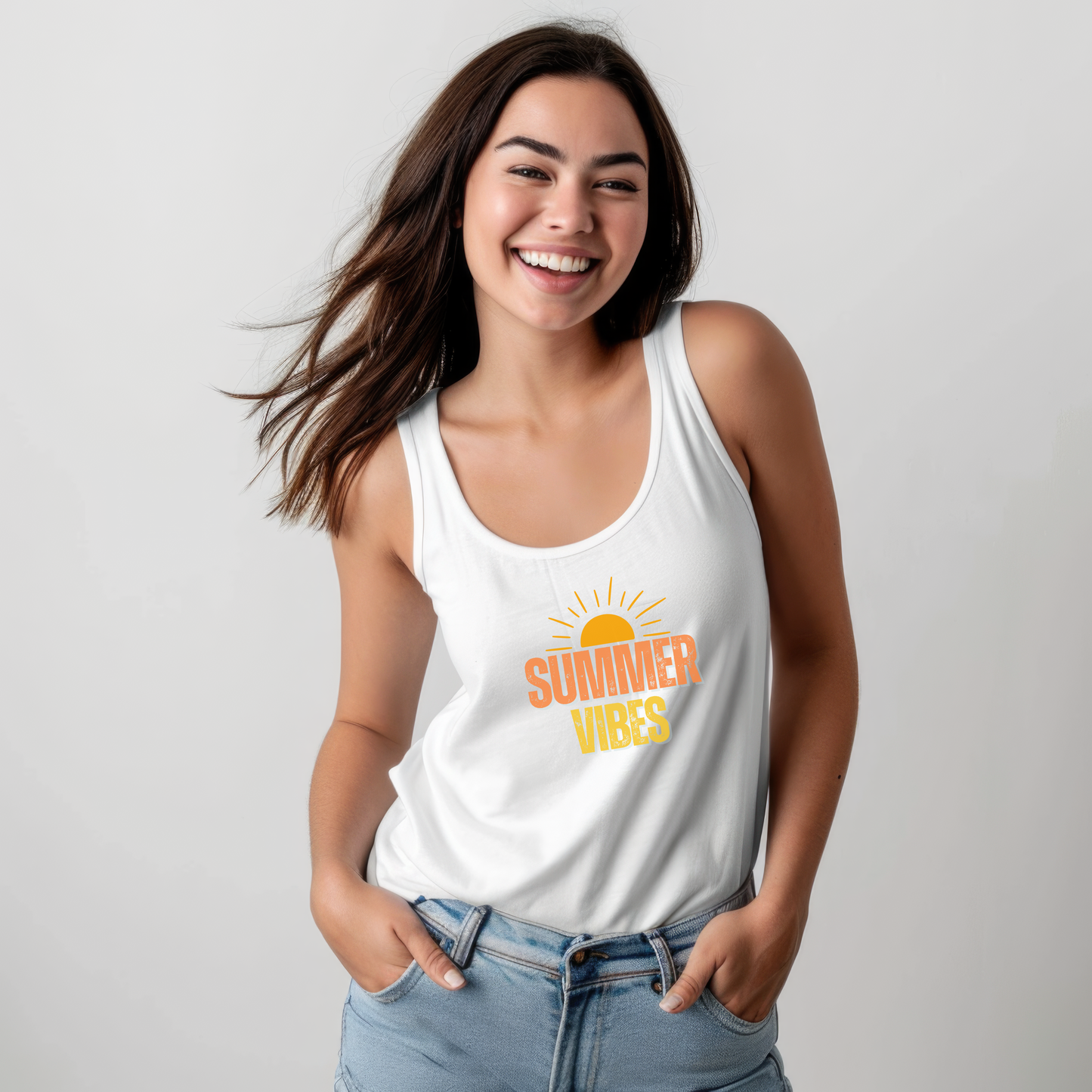 Summer Vibes Tank Tops | Unisex Summer Tanks