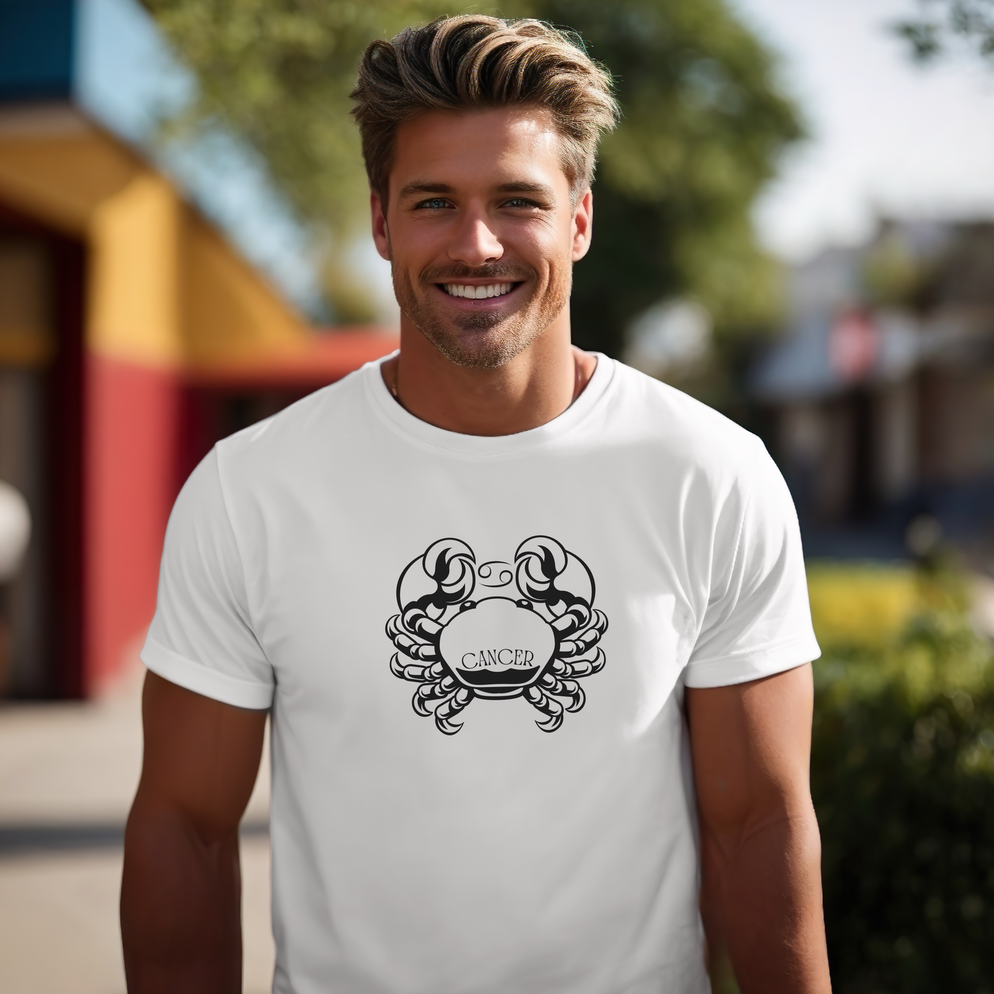 Cancer - Zodiac Sign Cotton Tee Collection | What's Your Sign