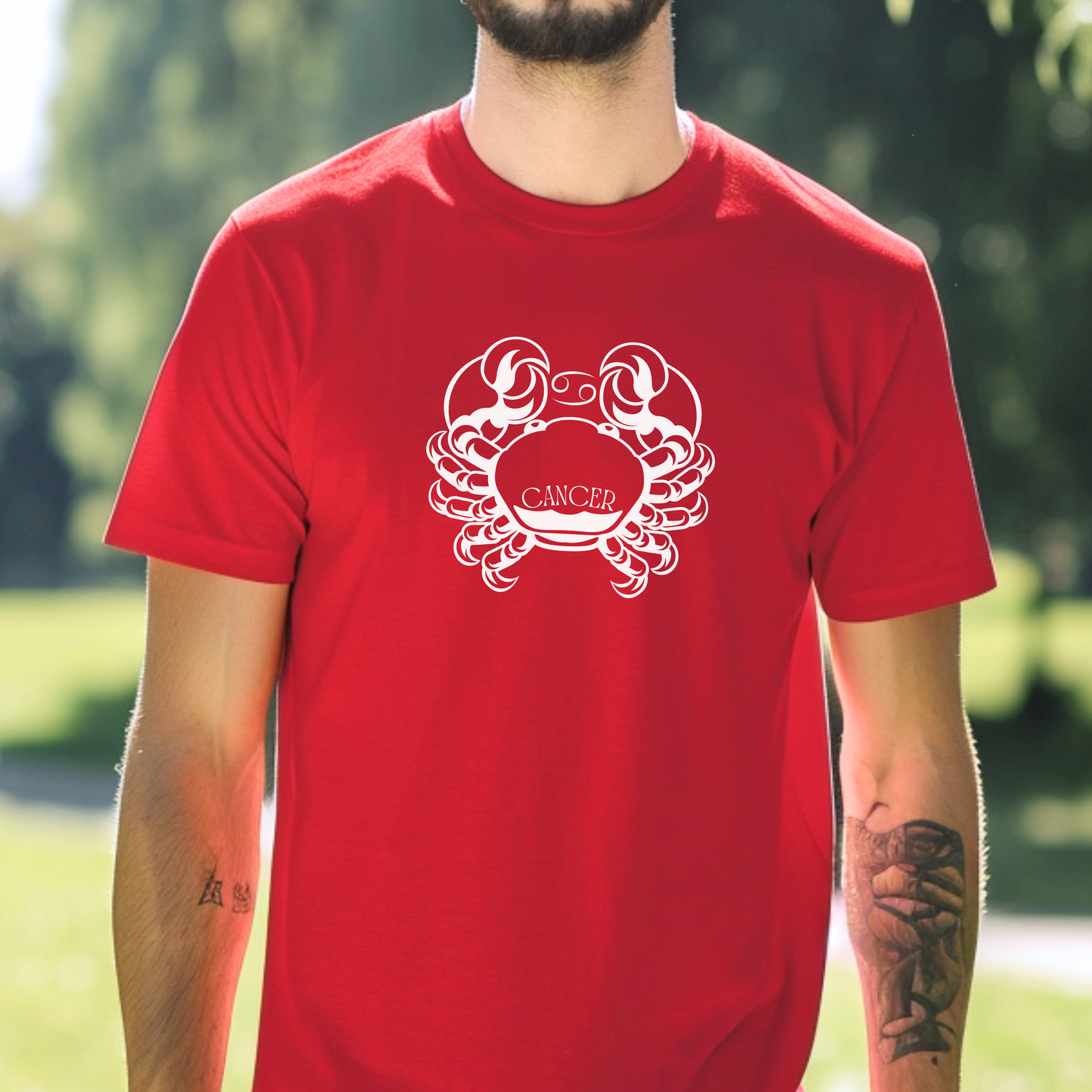 Cancer - Zodiac Sign Cotton Tee Collection | What's Your Sign