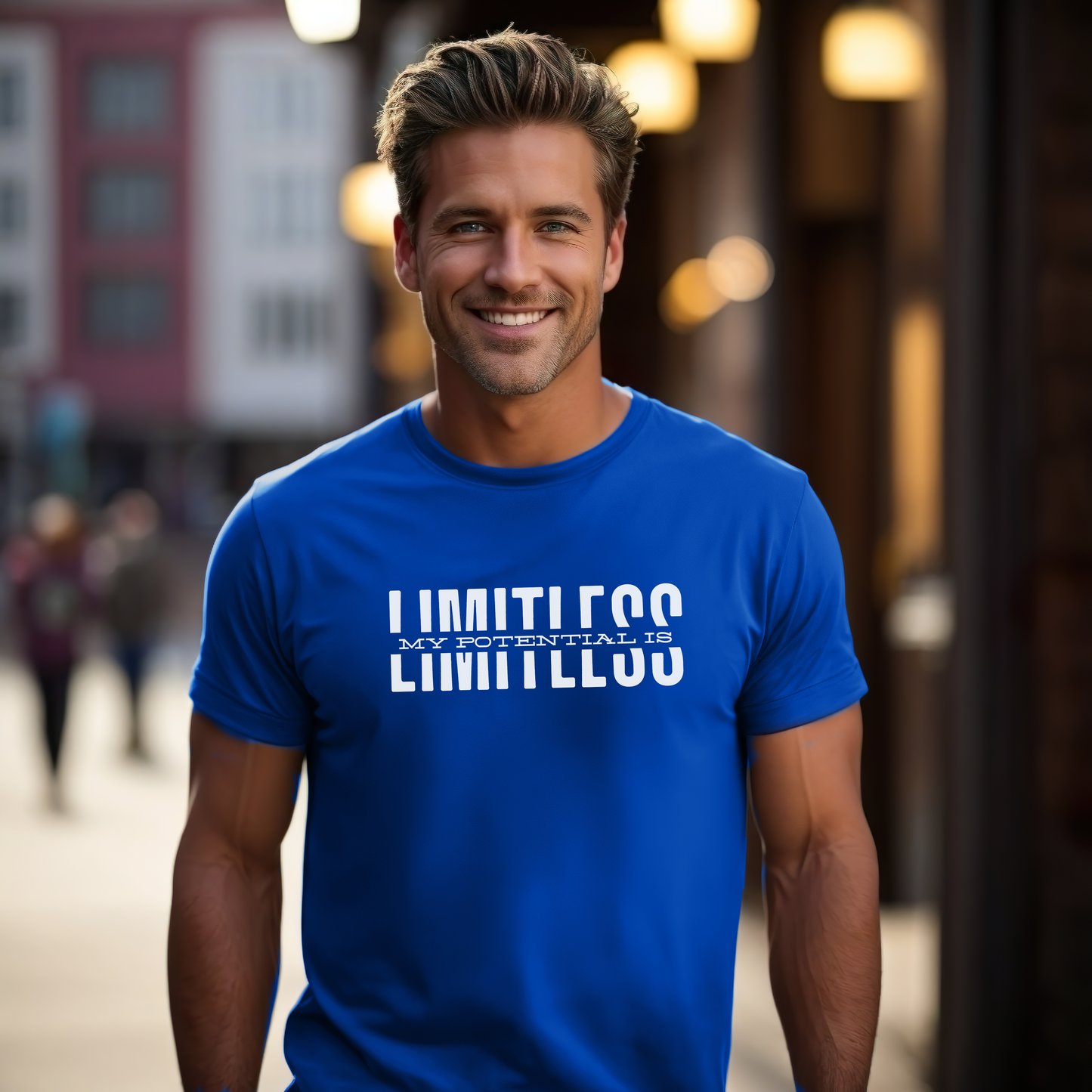 My Potential Is Limitless Graphic Tee | Motivational Quote Top | Positive Message T-Shirt