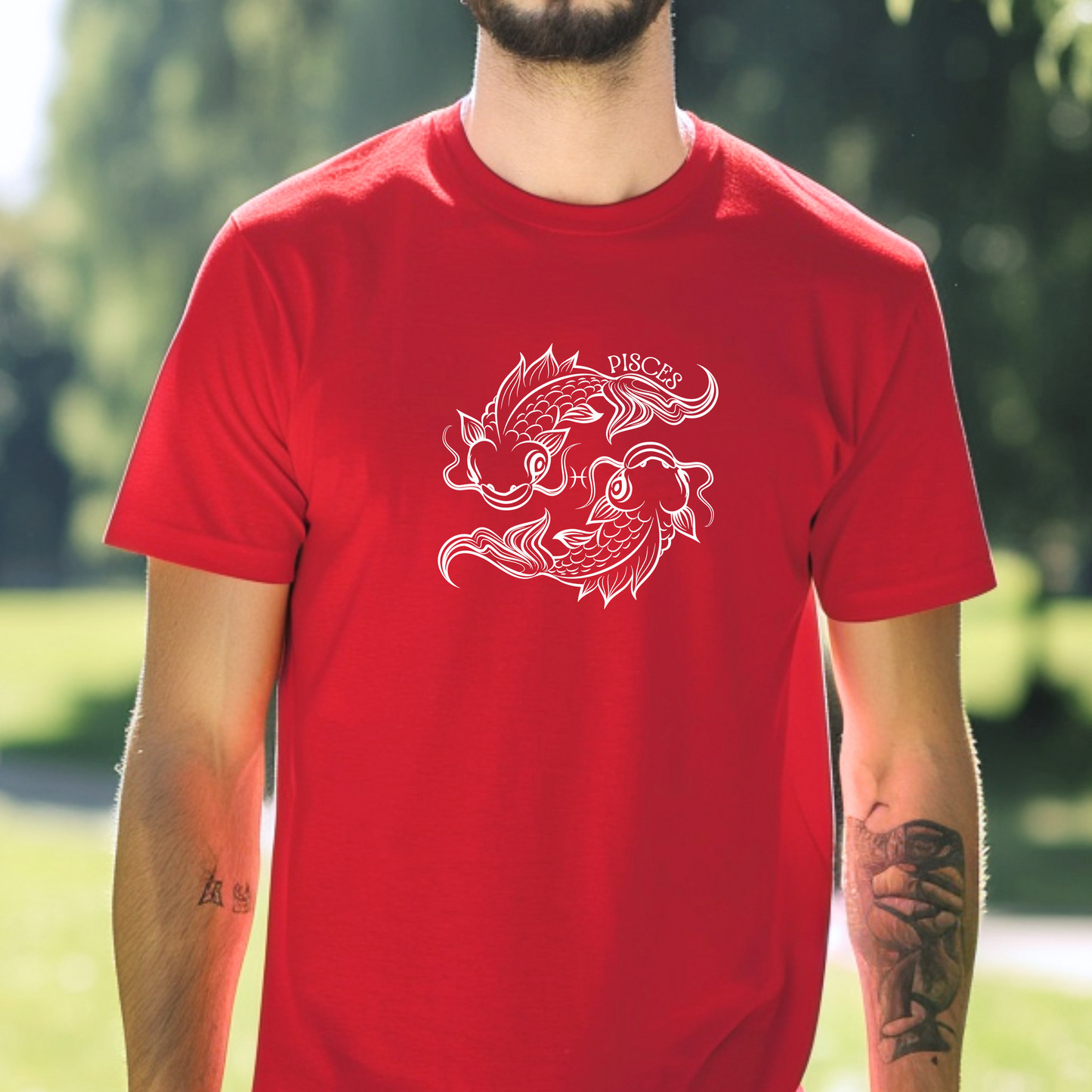 PISCES - Zodiac Sign Cotton Tee Collection | What's Your Sign