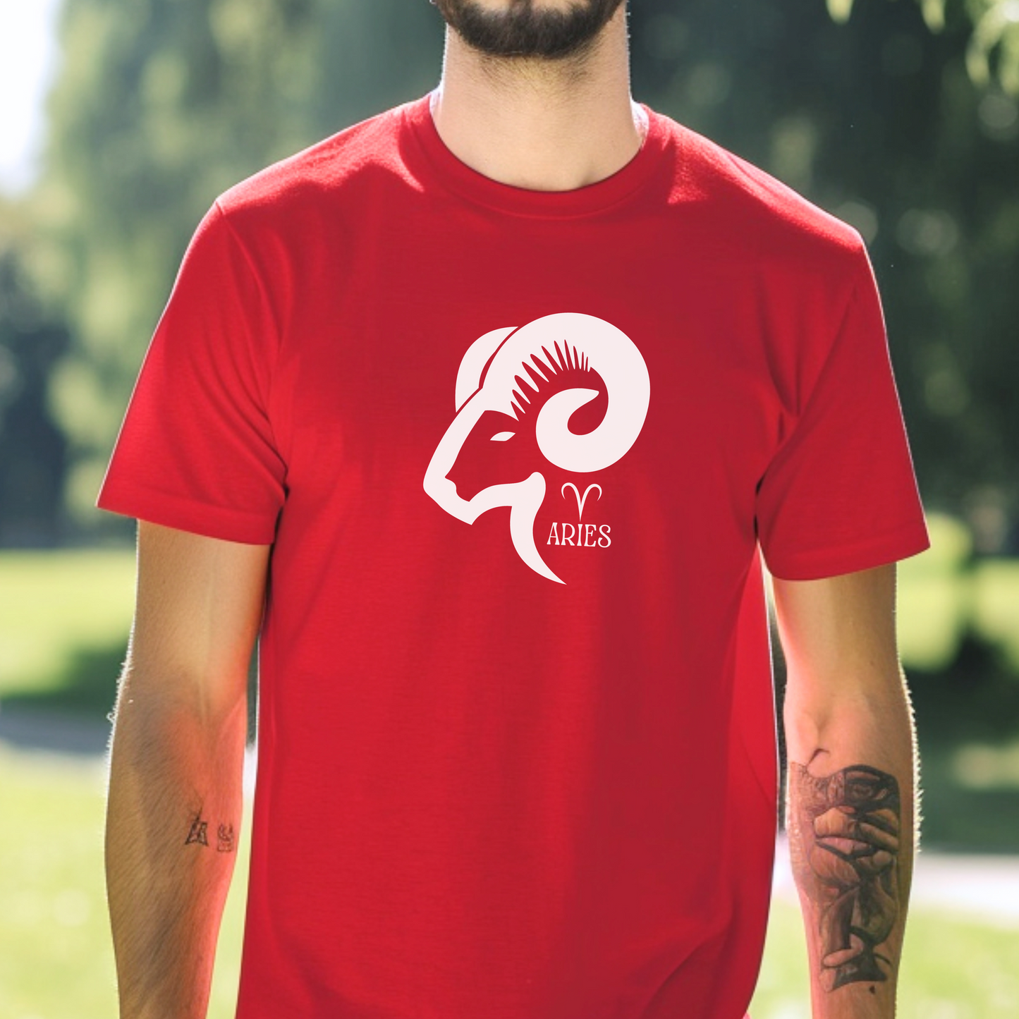 ARIES - Zodiac Sign Cotton Tee Collection | What's Your Sign