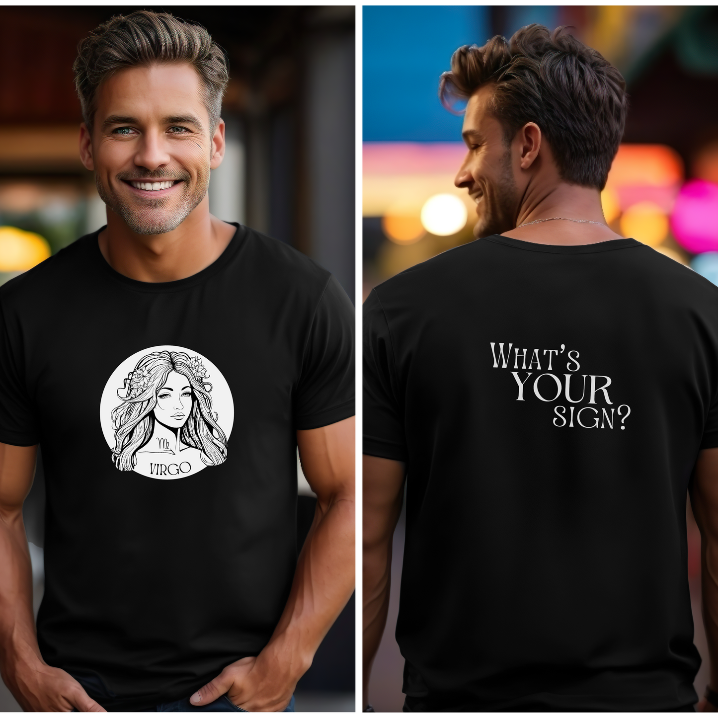 VIRGO - Zodiac Sign Cotton Tee Collection Unisex | What's Your Sign