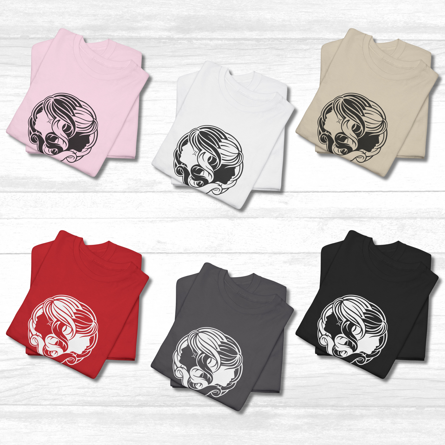 GEMINI - Zodiac Sign Cotton Tee Collection | What's Your Sign