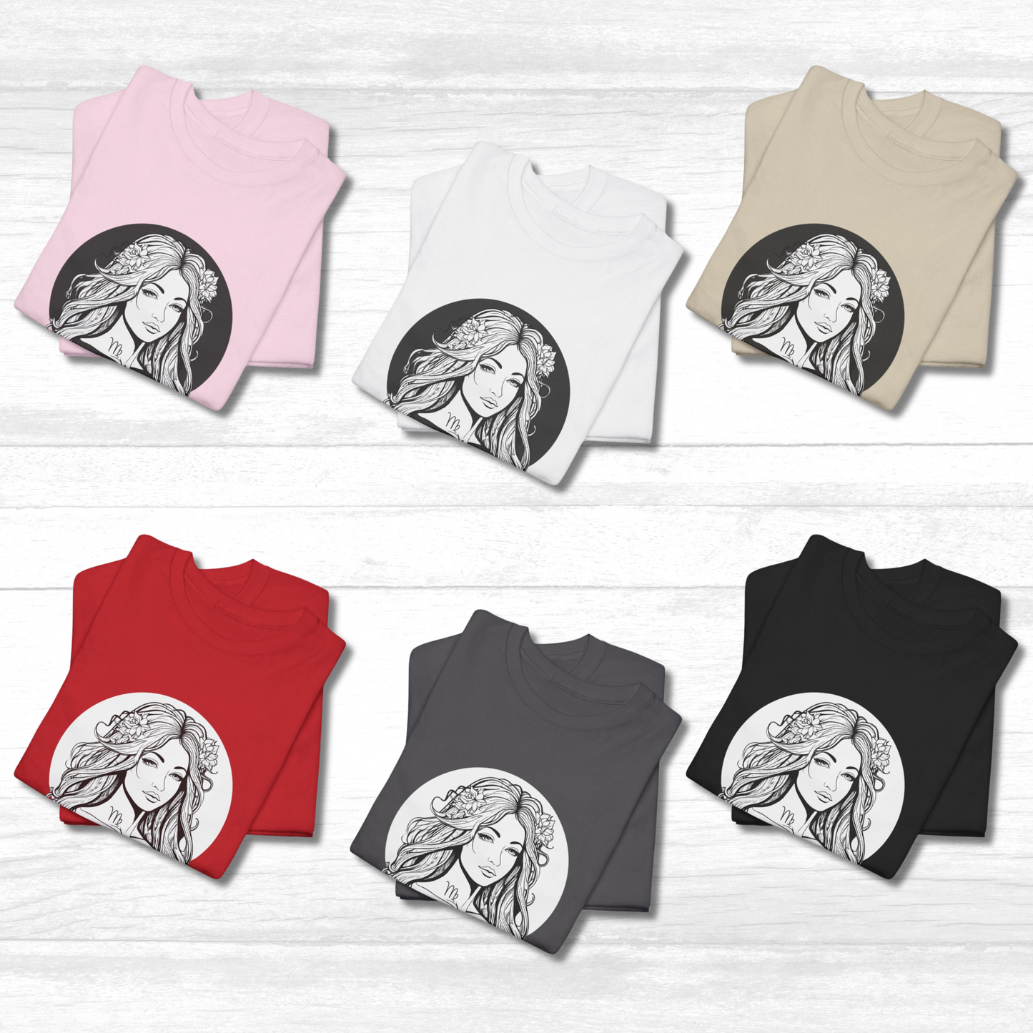 VIRGO - Zodiac Sign Cotton Tee Collection Unisex | What's Your Sign