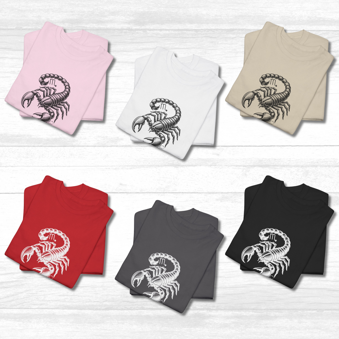 SCORPIO - Zodiac Sign Cotton Tee Collection | What's Your Sign