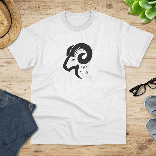 ARIES - Zodiac Sign Cotton Tee Collection | What's Your Sign