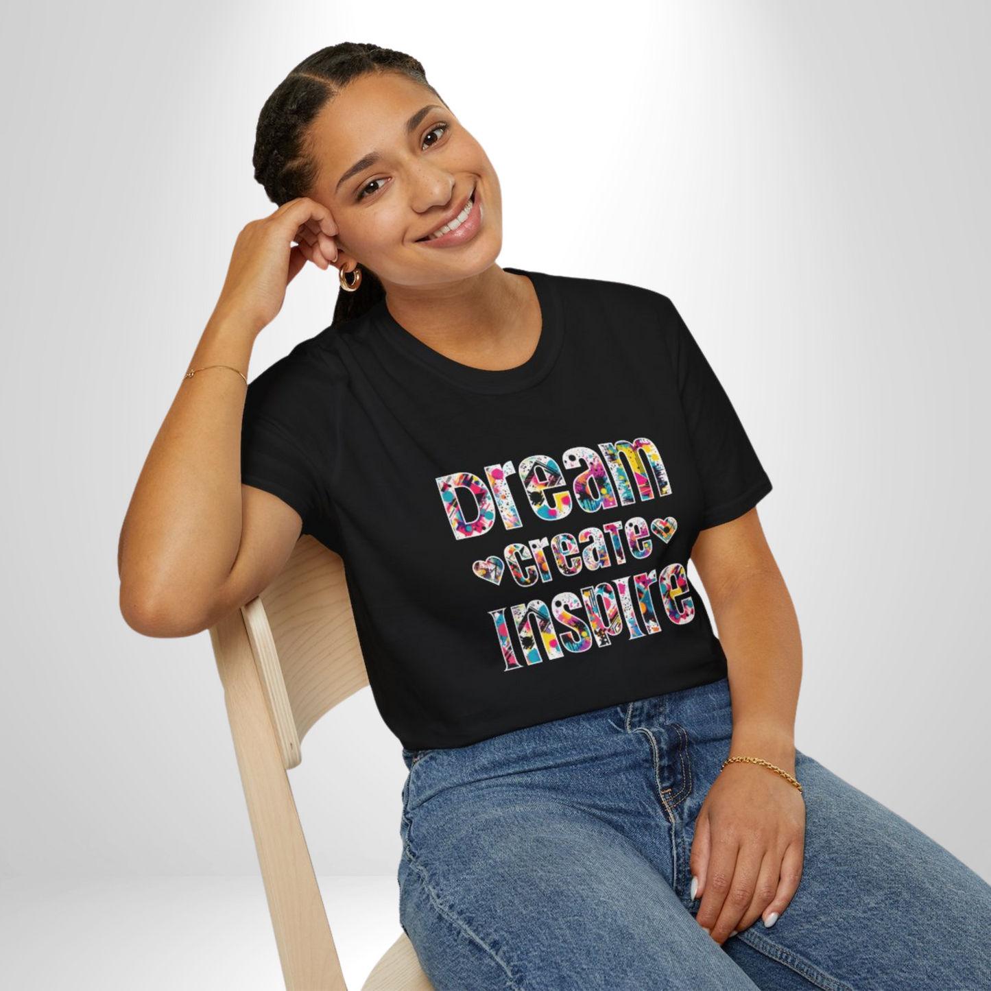 Dream • Create • Inspire Affirmation Tee