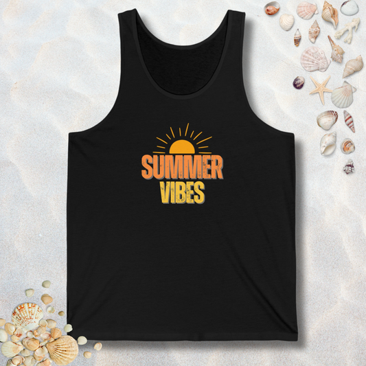 Summer Vibes Tank Tops | Unisex Summer Tanks