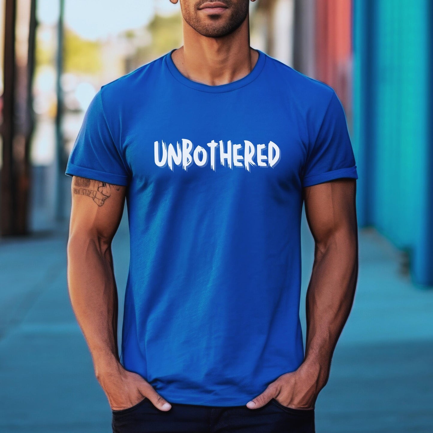 Unbothered Graphic T-Shirt | Minimalist Statement Tee