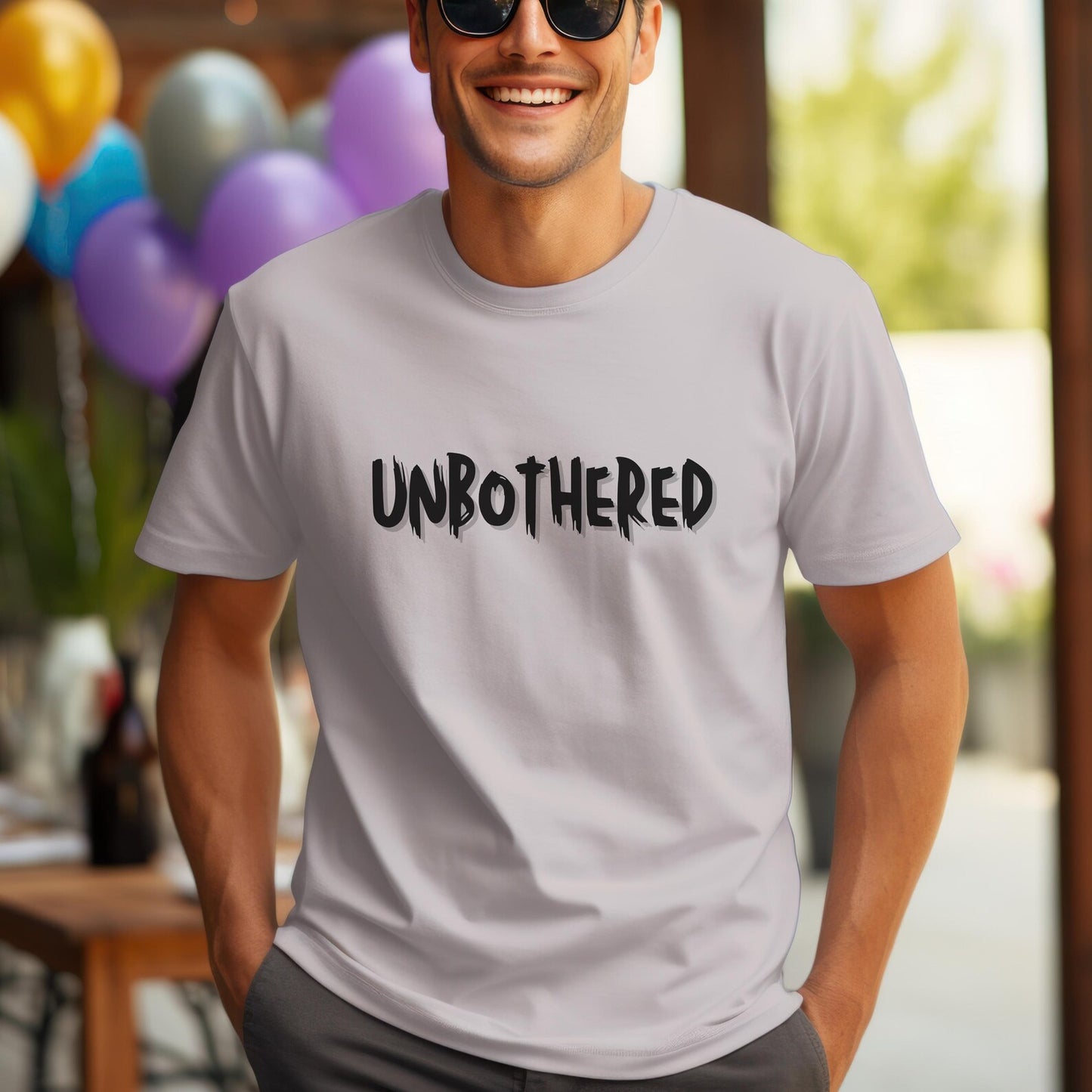 Unbothered Graphic T-Shirt | Minimalist Statement Tee