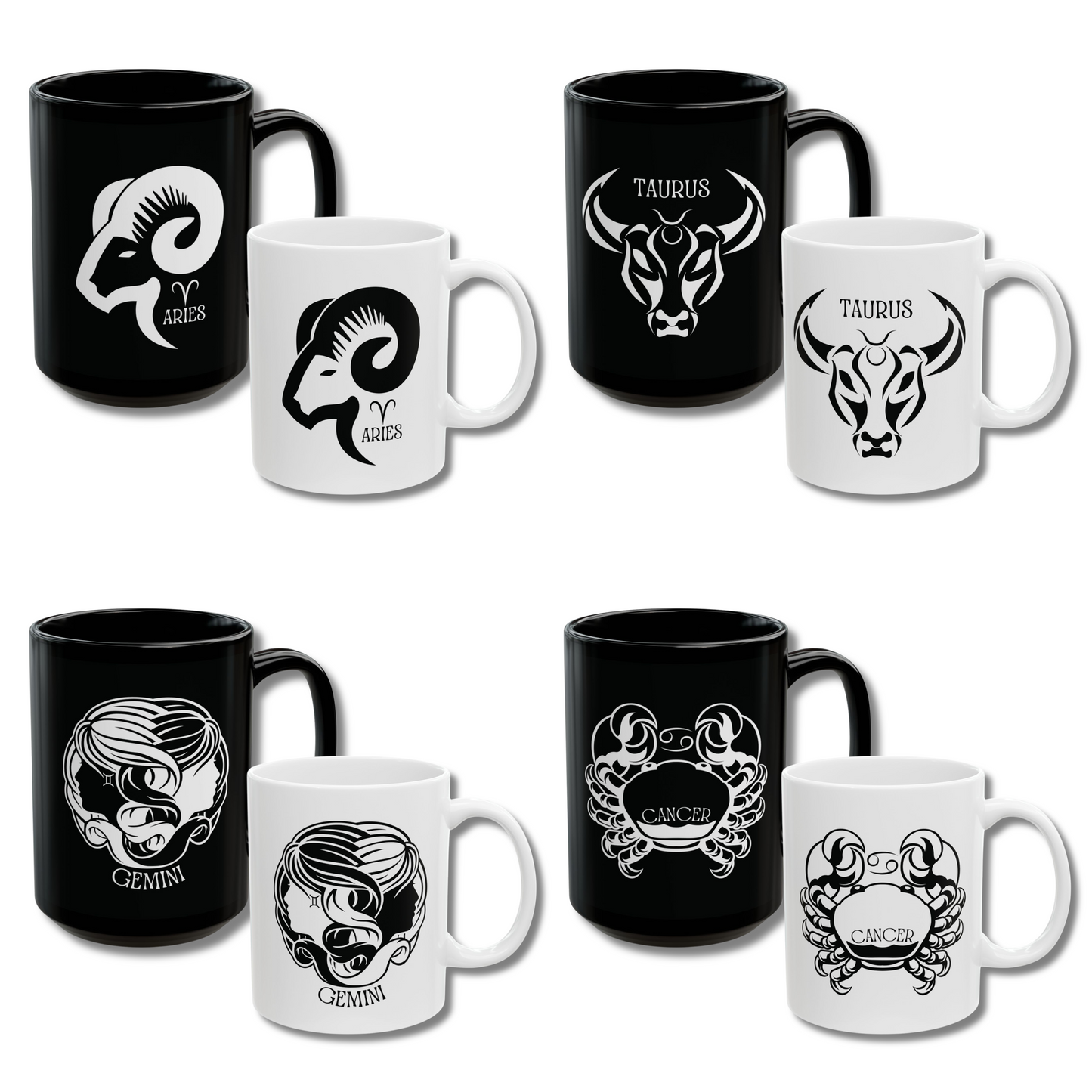 Zodiac Mugs | Zodiac Tea Mugs | Astrology Coffee Mugs