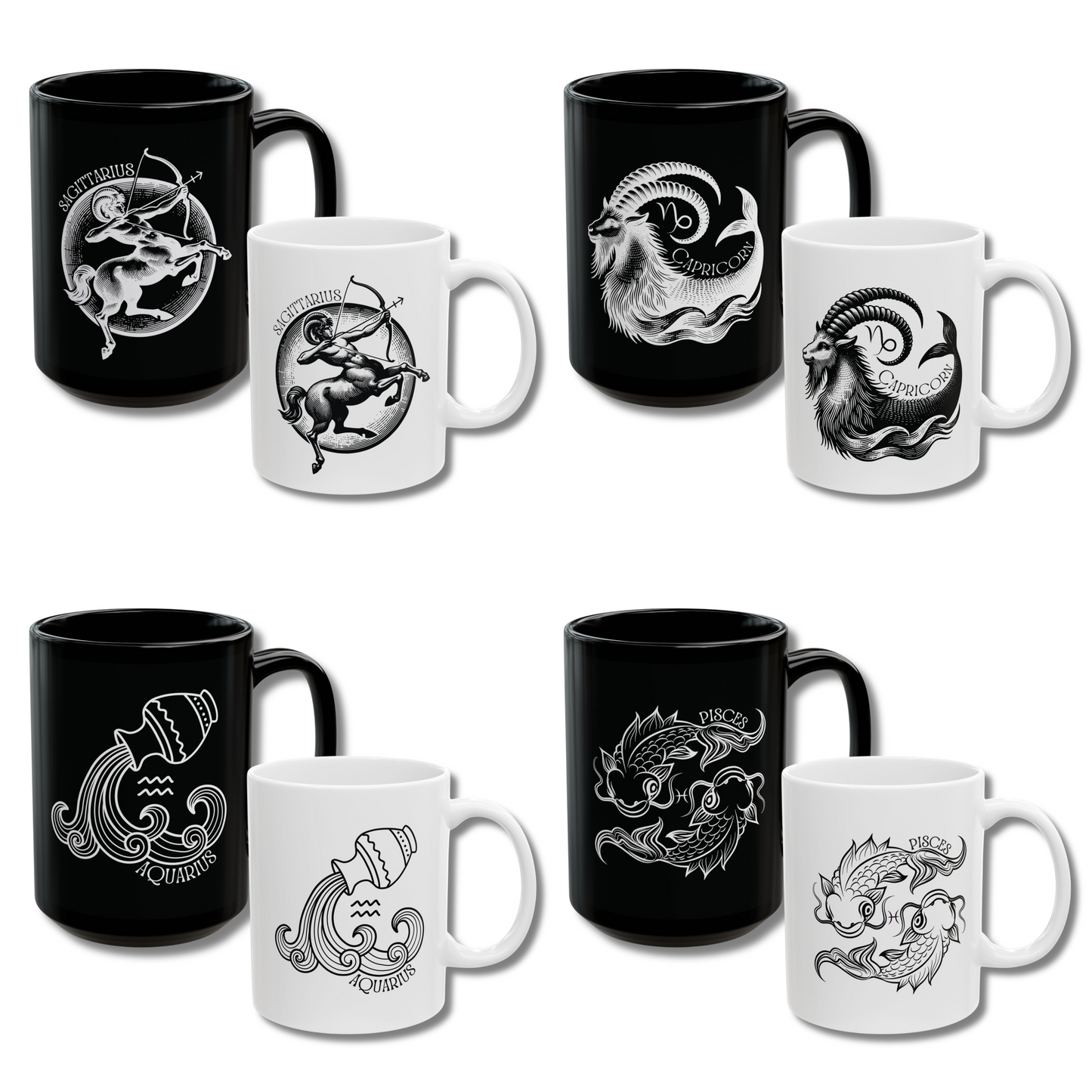 Zodiac Mugs | Zodiac Tea Mugs | Astrology Coffee Mugs